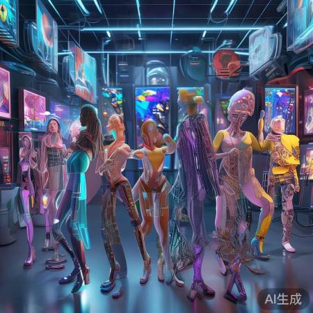 AI艺人，国际瞩目